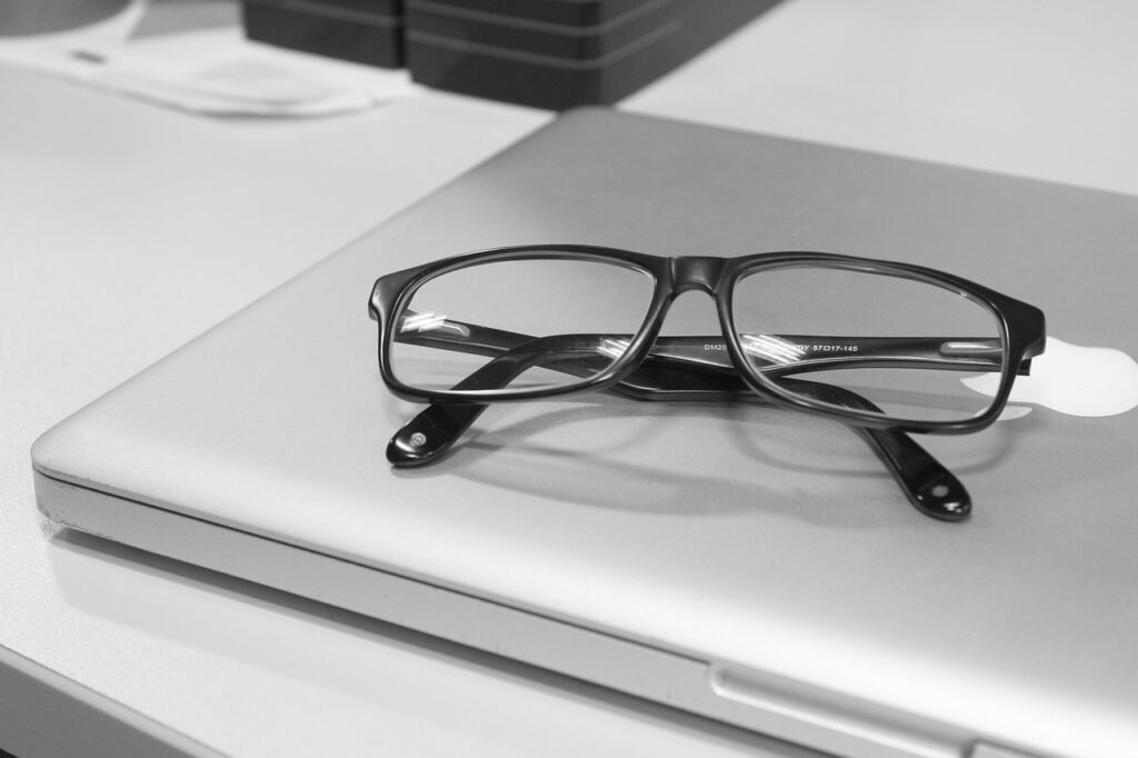 glasses, education, document